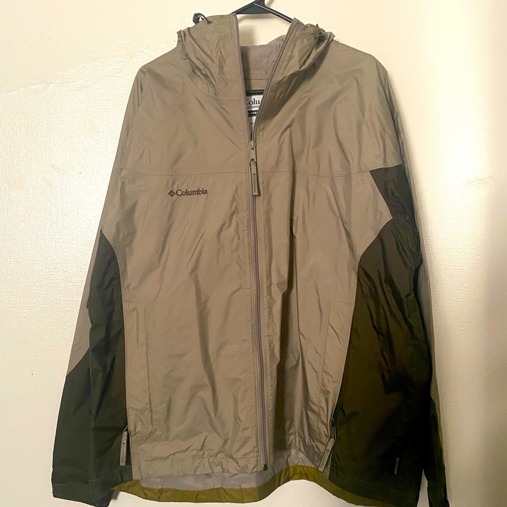 Vintage XL Columbia rain jacket
